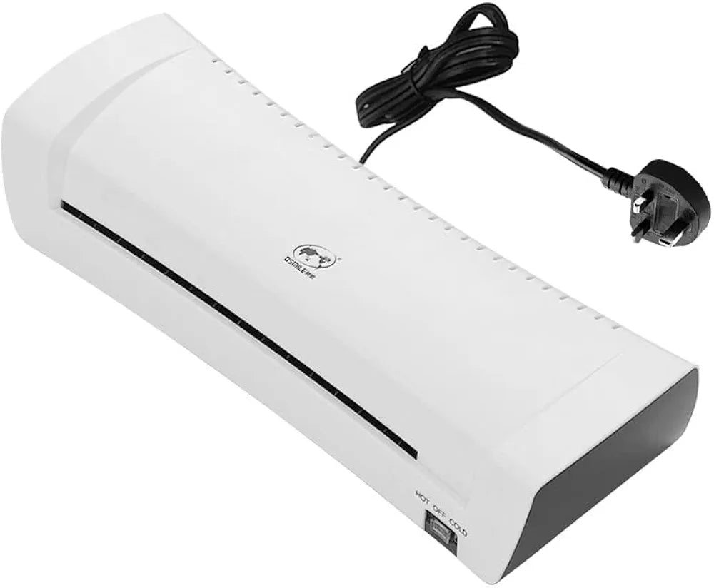 Laminating machine,SL200 Laminator Machine Hot and Cold Laminating Machine Two Rollers A4 Size for Document Photo Picture Credit Card Home School Office Electronics Supplies
