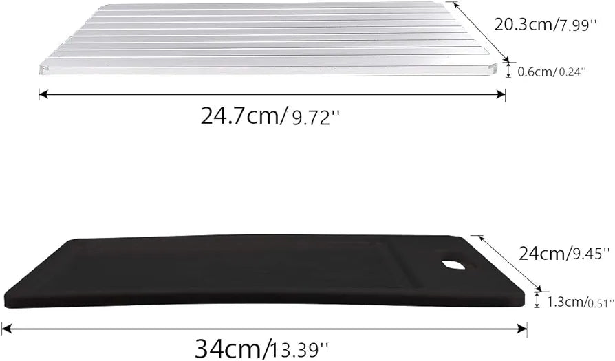GEMITTO Defrosting Tray, Fast Thawing Plate for Defrosting Frozen Food