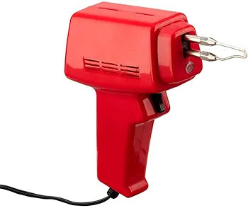 Electric Soldering Gun, 100-Watt Double Insulated Soldering Gun, Lightweight and Balanced Pistol Grip
