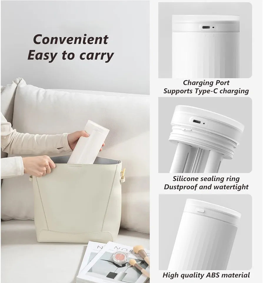 Double Mist Humidifier Mini Air Humidifier For Bedroom Office Baby Plant,USB Car Air Aroma Diffuser,Ultrasonic Humidifier 500ml