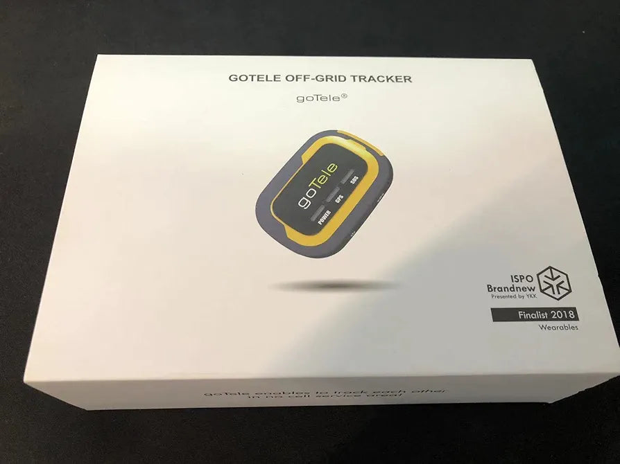 goTele GPS Tracker Hiking Hunting Off-grid GPS Children and Pets Trackers No Monthly Fee No Required Network Real Time Tracking Device Outdoor Survival Tracking Gear