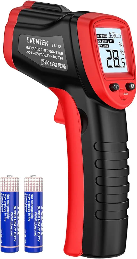 Eventek Infrared Thermometer Gun -58°F~1022°F
