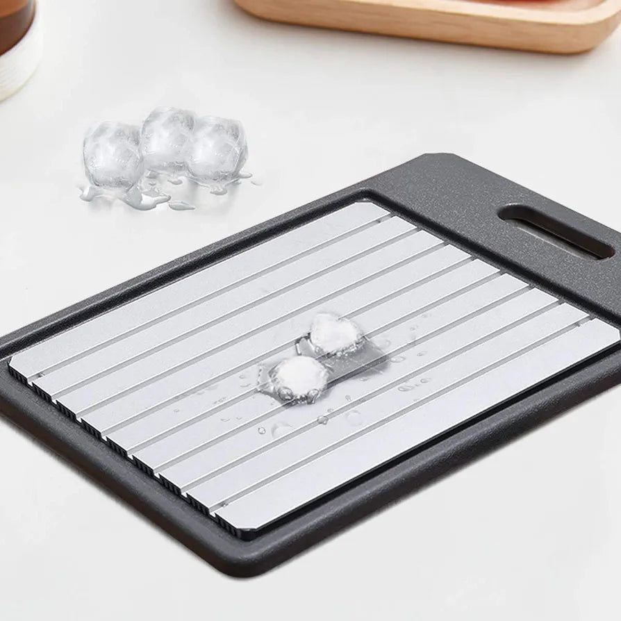 GEMITTO Defrosting Tray, Fast Thawing Plate for Defrosting Frozen Food