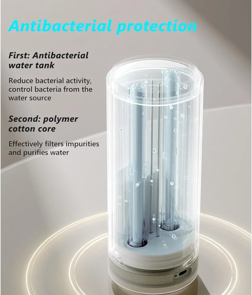 Double Mist Humidifier Mini Air Humidifier For Bedroom Office Baby Plant,USB Car Air Aroma Diffuser,Ultrasonic Humidifier 500ml