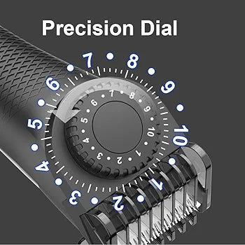 Hatteker Professional Electric Groin Hair Trimmer Below-The-Belt Trimmer Pubic Hair Ball Shaver Body Groomer for Men Male Hygiene Razor IPX7 Waterproof Wet Dry