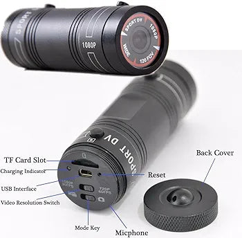 Mini F9 Camera HD Bike Motorcycle Helmet Sports Action Camera Video DV Camcorder Full HD 1080p Car Video Recorder