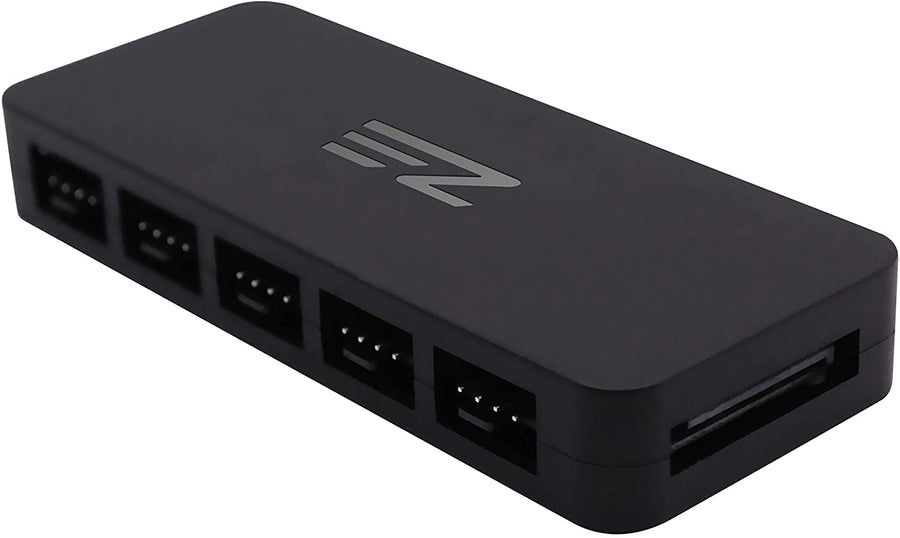 PWM FAN HUB, SPLITTER FOR 4-PIN & 3-PIN FANS 10 ports