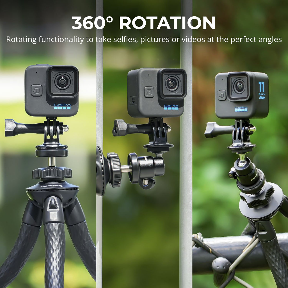 Flexible Tripod for Standard Tripod Mount