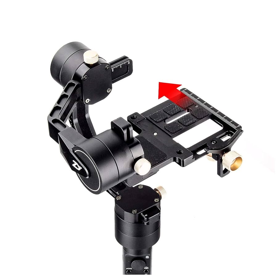 ZHIYUN Crane Plus 3-Axis Handheld Gimbal Stabilizer for DSLR and Mirrorless Camera compatible Sony Panasonic LUMIX Nikon Canon POV Large Payload Timelapse Object