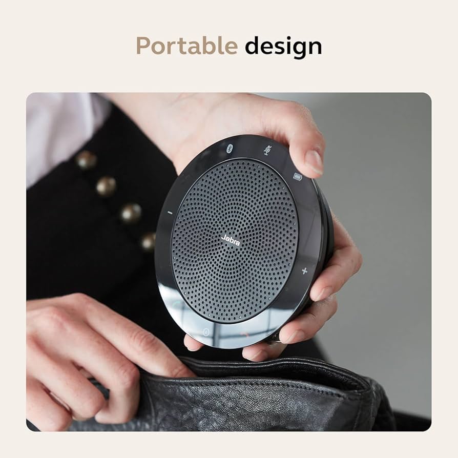 Jabra Speak 510 Portable, USB or Wireless Bluetooth Speaker