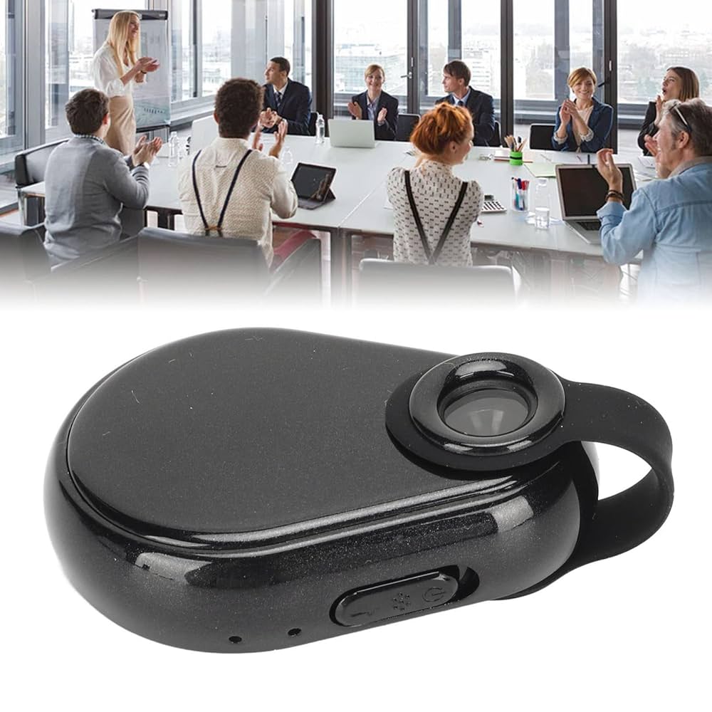 Meeting Video Recorder, Auto Save Video Recorder V2 HD 1080P Noise Reduction for Meeting (32GB)