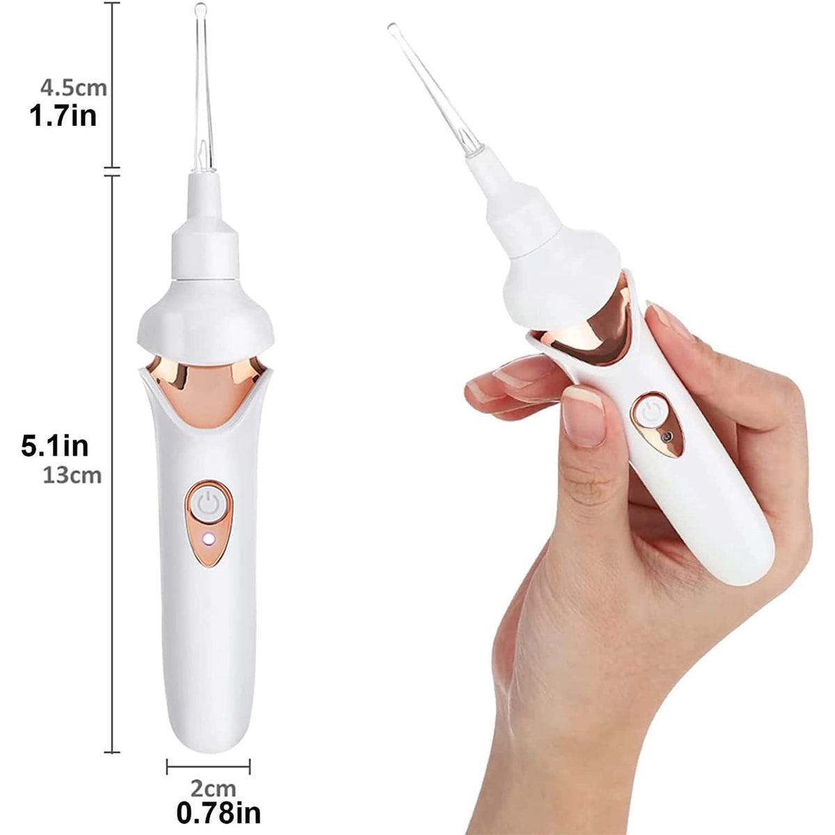 Otoscope Ear Cleaner Vacuum Earwax Removal