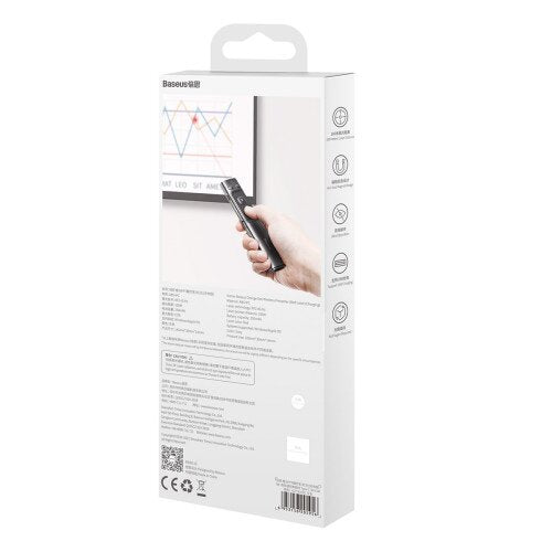 Baseus Orange Dot Wireless Presenter (Red Laser)(Charging)
