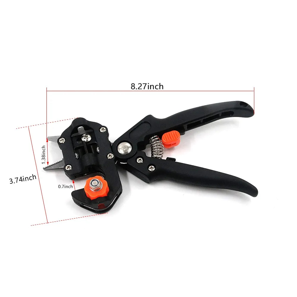 Grafting Machine Grafting Device for Fruit Trees and Grape Vines, Garden Graft Pruner Shear Grafting Cutting Tool