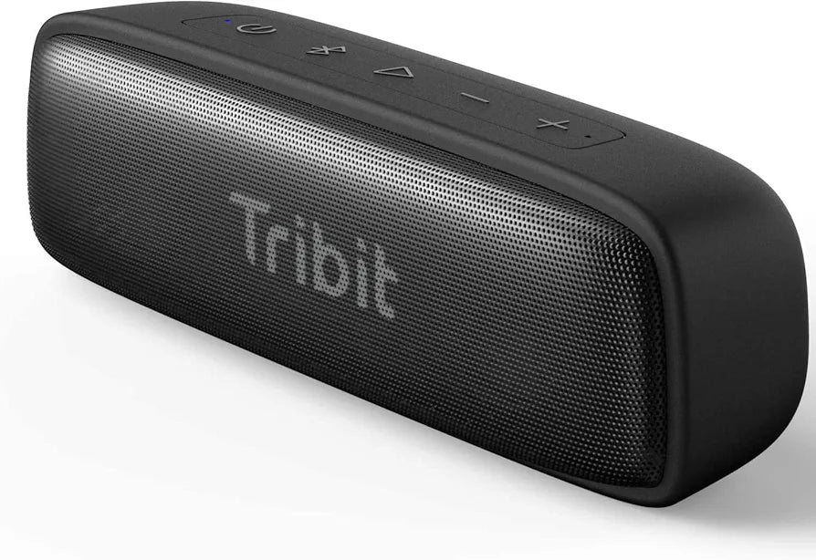 Tribit XSound Surf Bluetooth Wireless Speakers 12W,Bluetooth 5.0,Loud HD Sound,IPX7 Waterproof,Wireless Stereo Pairing,10H Playtime,Type-C Charging,100ft BT Range,Built-in Mic,for Home,Outdoor,Travel