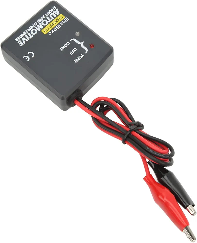 Circuit tester Detect intermittent circuit issues by flexing wires and listening for tone changes on the receiver