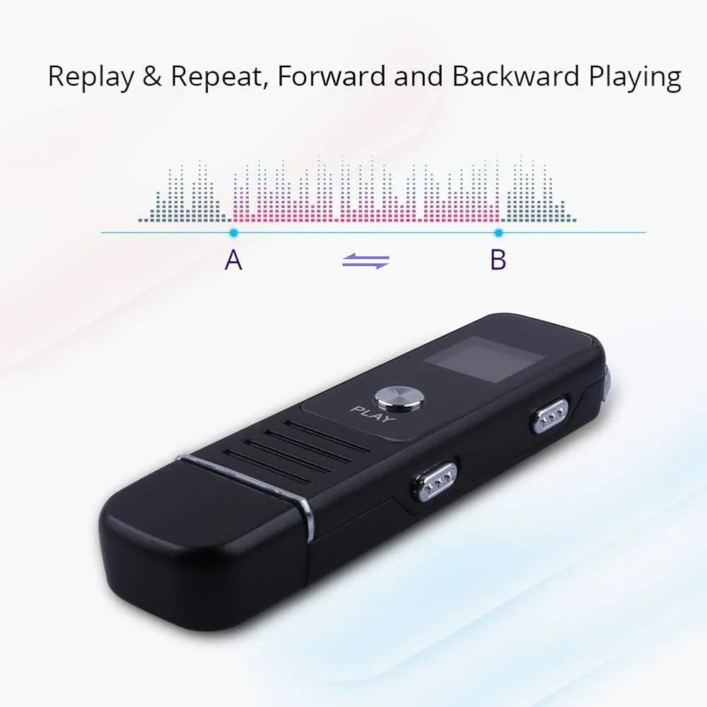 Mini Hidden Voice Recorder Professional Pen 8GB Digital Voice Recorder USB Small Dictaphone MP3 Portable TF Card Audio recorder