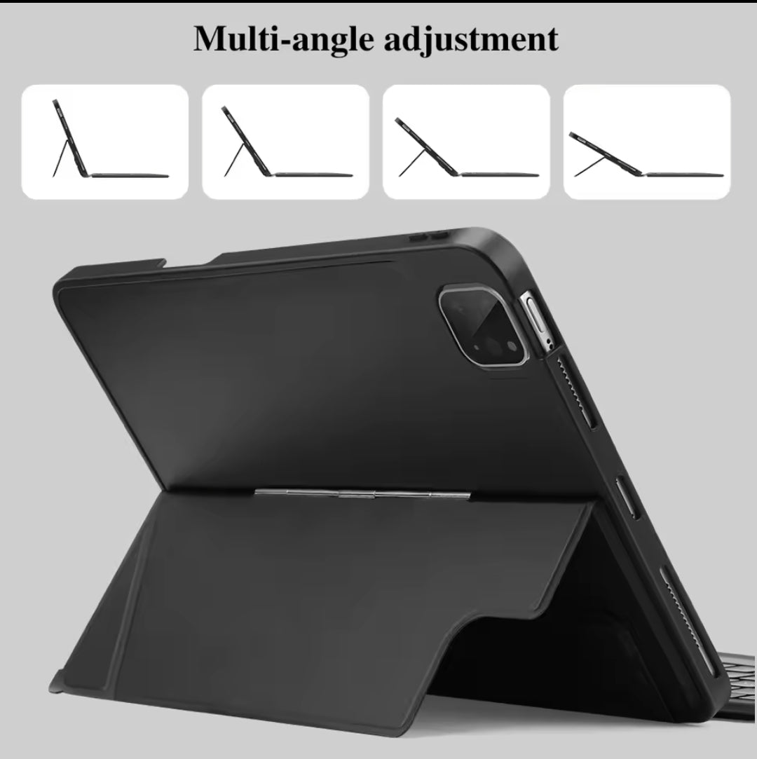 GOOJODOQ Magic Keyboard A1896 Case for iPad Pro 11 iPad Air 5 Air 4 iPad 9th Generation 10.2/10.5 Magnetic Detachable RGB Keyboard