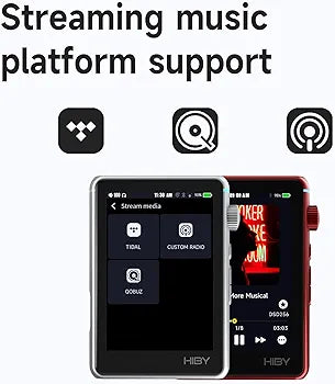 HiBy R3 II / R3 Gen2 MP3 Bluetooth WiFi Music Player Portable HiFi Lossless Digital Audio Player MSEB MQA16X DSD256 DAC Walkman