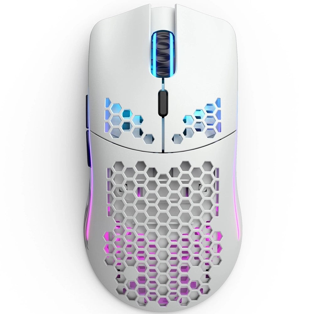 Glorious Model O Wireless RGB Gaming Mouse – Matte White