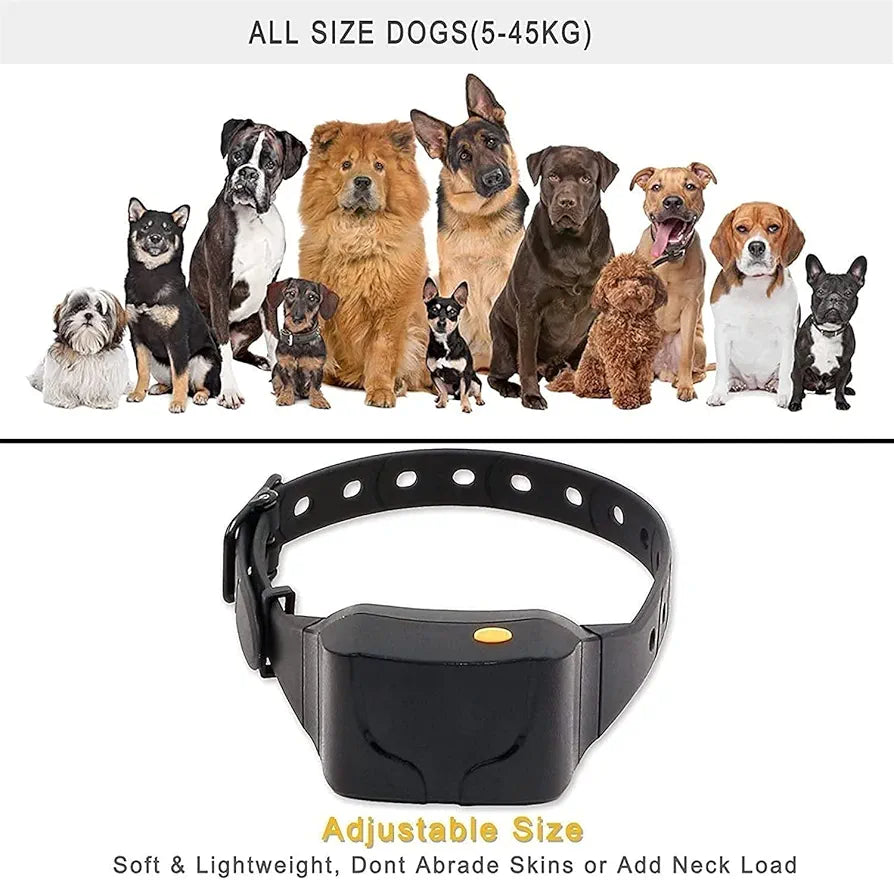Collar for Dogs-Dog Training Shock Collar for Dogs with Vibration, Electric Shock, Beep,Rechargeable and Waterproof Remote Trainer E-Collar