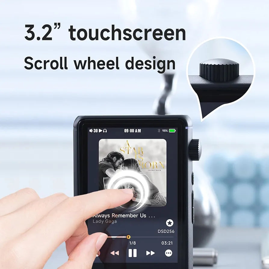 HiBy R3 II / R3 Gen2 MP3 Bluetooth WiFi Music Player Portable HiFi Lossless Digital Audio Player MSEB MQA16X DSD256 DAC Walkman