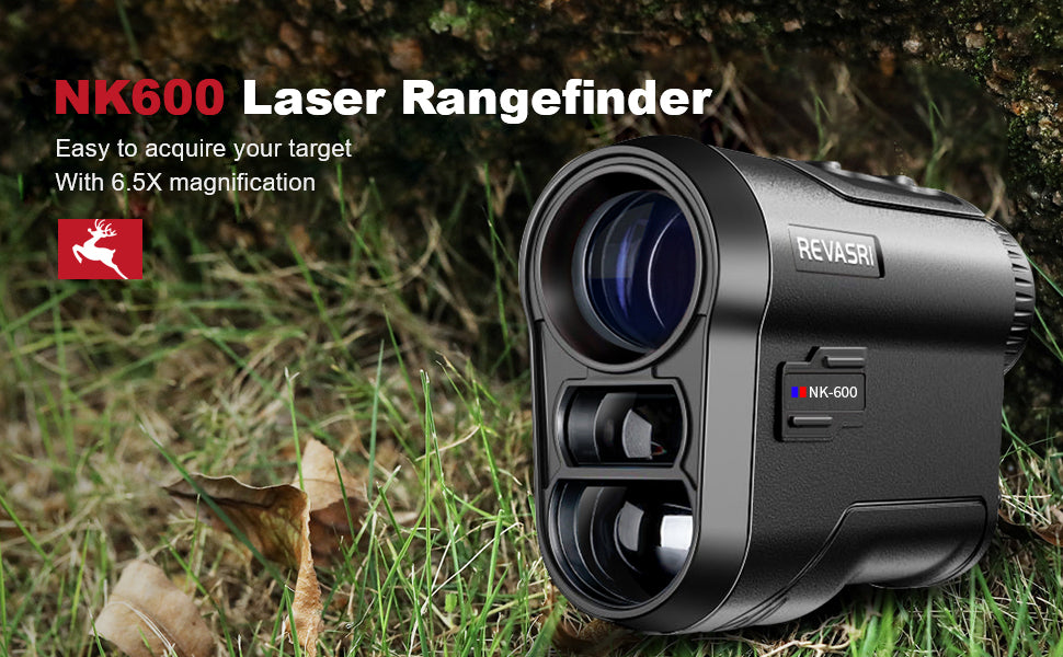 Golf/Hunting Rangefinder with Slope, Pin Lock Vibration and Slope Switch, 650 Yards Vertical Horizontal Distance and Scan, Laser Range Finder for Golfing Hunting, USB-C Charge
