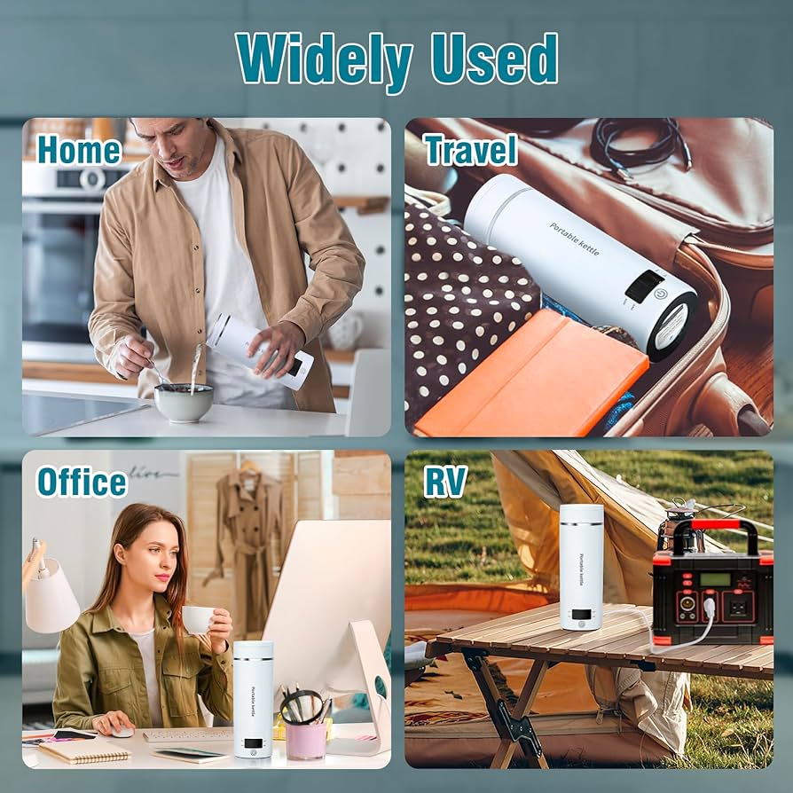 Travel Electric Kettle Portable Mini Kettle Small Hot Water Boiler