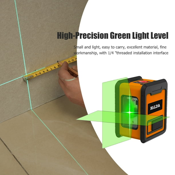 High Precision Green Tool 2 Lines for Ceramic Tiles (Orange)