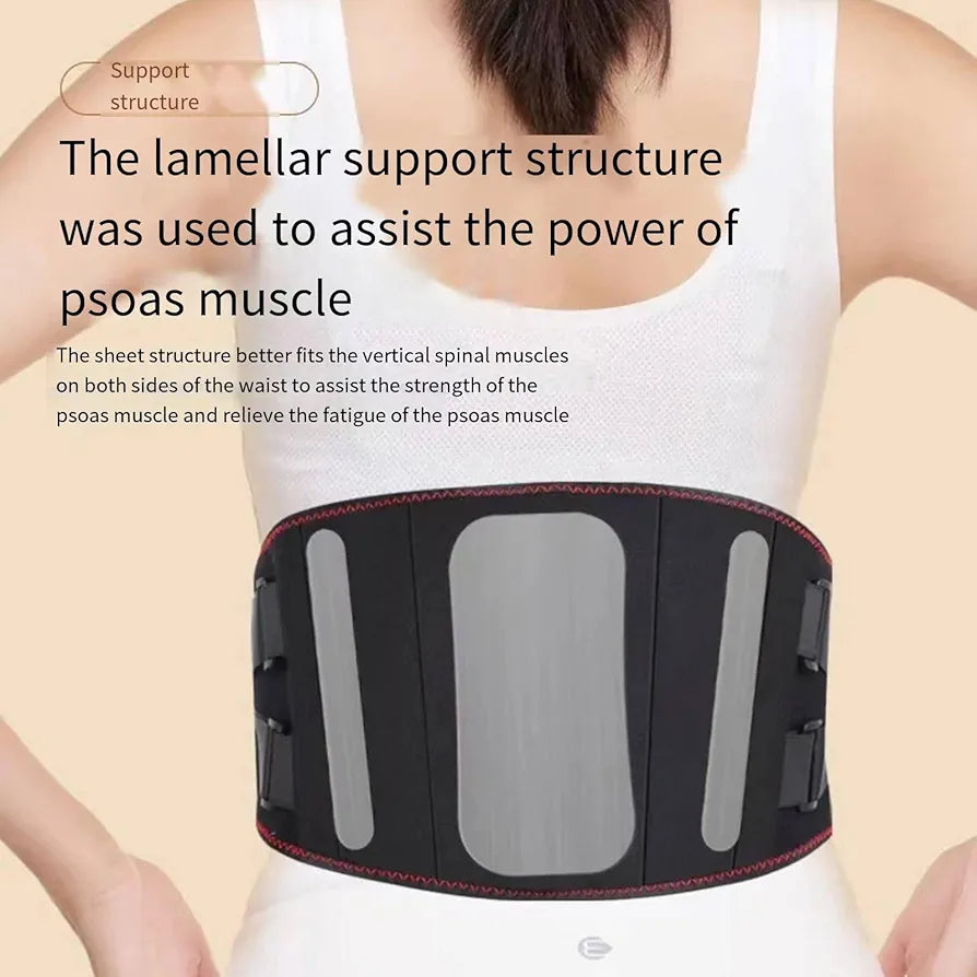 Heated Belt Warming Hot Compress, Period Pain Relief Belt Heating Physiotherapy Waist Protector Electric Abdominal Massager