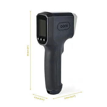 Ooni Digital Infrared Thermometer Gun - Instand Read Digital Thermometer with LCD Display, for Indoor and Outdoor Cooking, Barbecue Laser Thermometer