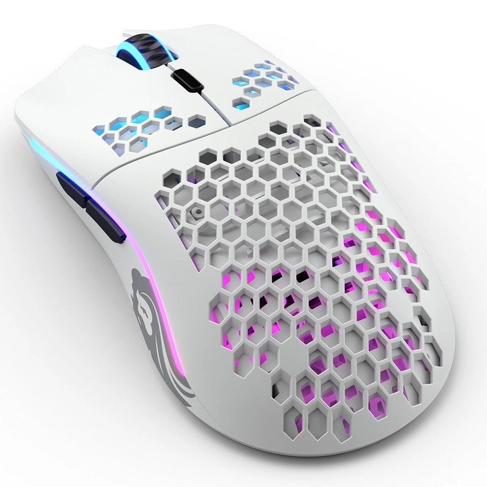 Glorious Model O Wireless RGB Gaming Mouse – Matte White