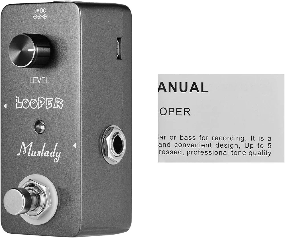 Loop Pedal,Entweg Mini Looper Effect Pedal Guitar