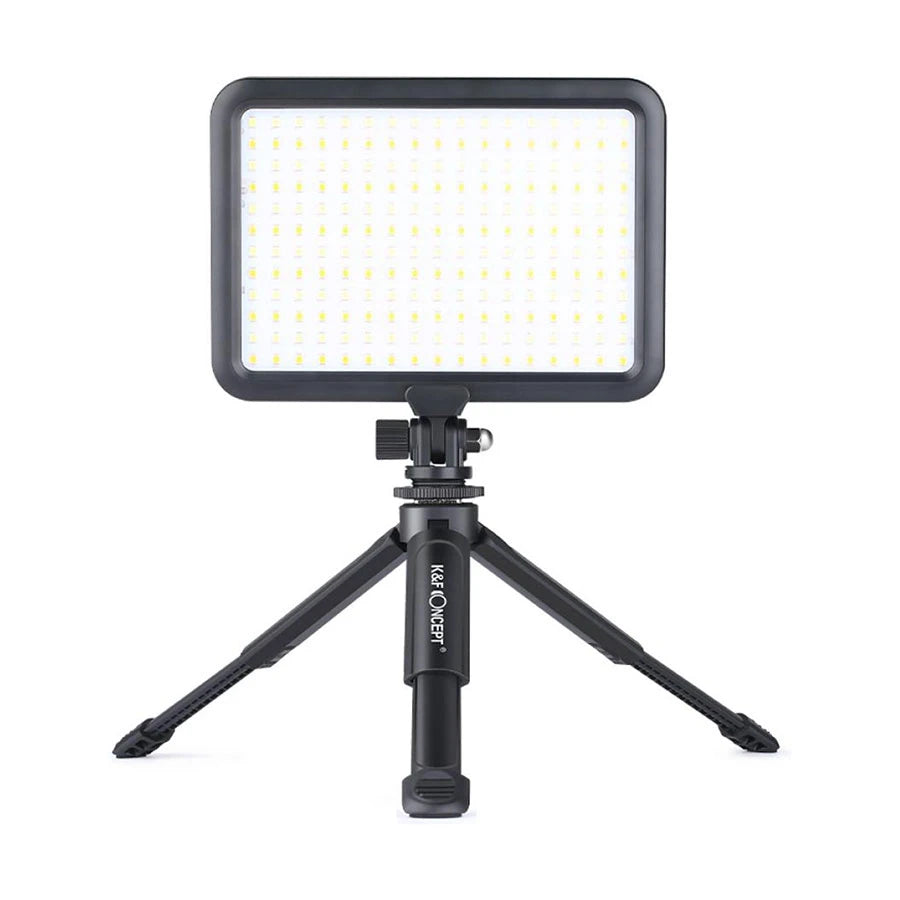 K&F Concept KF-300 Professional LED Video Light With Mini Tripod #KF34.012V1