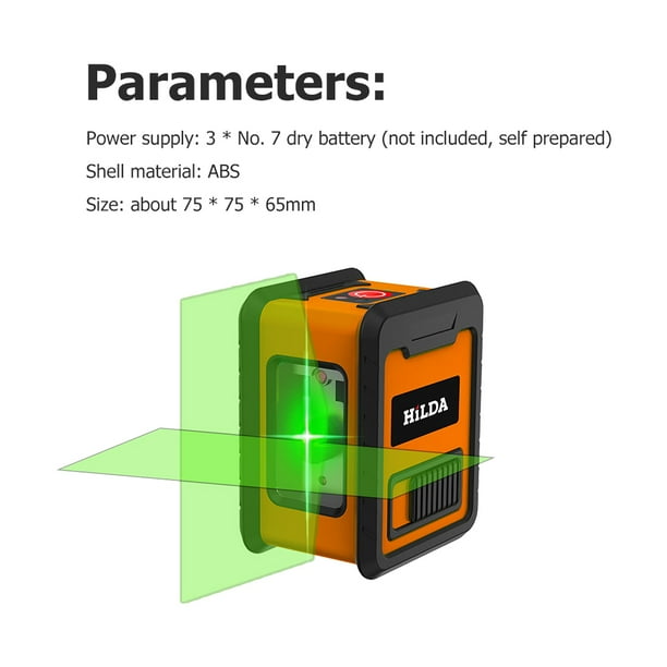 High Precision Green Tool 2 Lines for Ceramic Tiles (Orange)