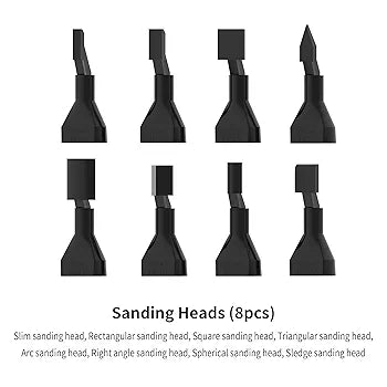 Electric Reciprocating Sander – Precision Multi-Speed Sanding Tool with Fine Sandpaper for Crafts, Miniatures, Jewelry, Woodworking, Resin Kits, Model Automotive Detailing, DIY & Hobbyists