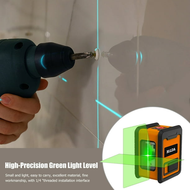 High Precision Green Tool 2 Lines for Ceramic Tiles (Orange)