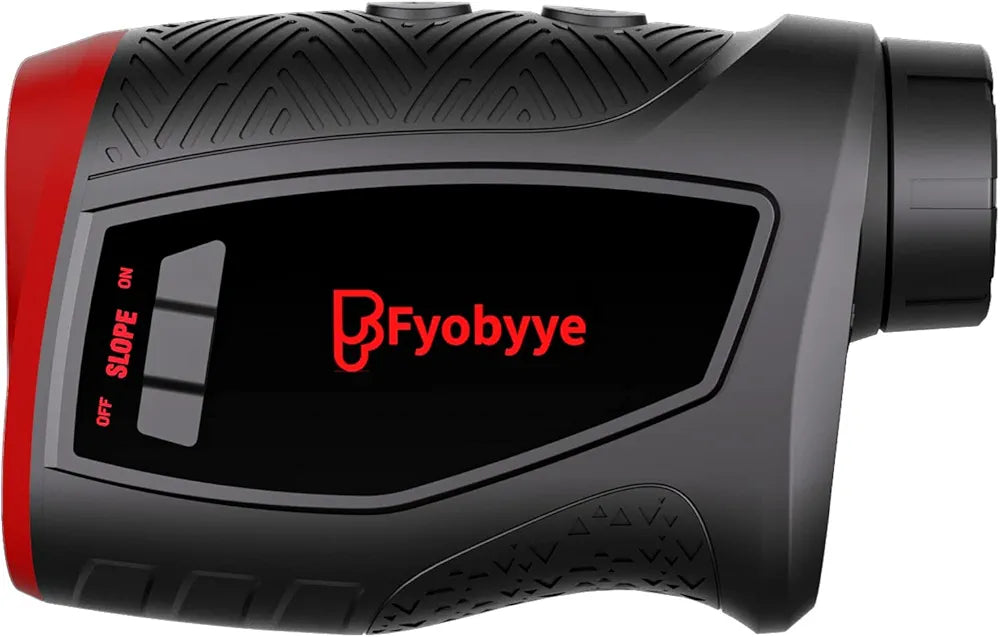 Range Finder Golfing, Fyobyye 800 Yards Golf Hunting Rangefinder with Slope Switch, High Precision Range Finder with Flag Pole Locking Vibration, 6X Magnification Golf Range Finder