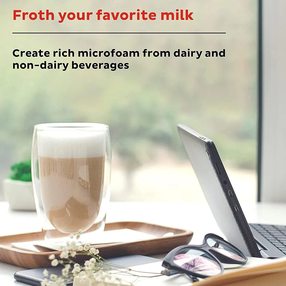 Electric Milk 4in1 Frother300ml Large Capacity Foam Maker Milk Steamer