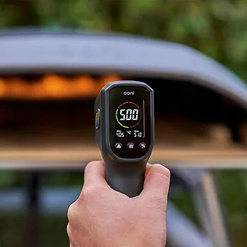 Ooni Digital Infrared Thermometer Gun - Instand Read Digital Thermometer with LCD Display, for Indoor and Outdoor Cooking, Barbecue Laser Thermometer