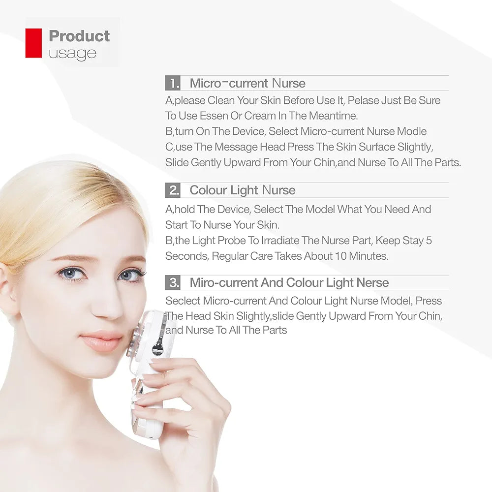 Lifetrons Photon Facial Treatment with Microcurrents & Light Therapy