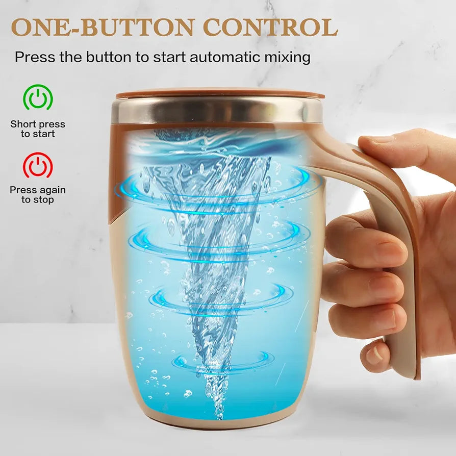 Self Stirring Mug,Rechargeable automatic magnetic Self stirring coffee mug,Rotating Home Office Travel Mixing Cup,To Stir Coffee, Chocolate, Milk, Protein,Cocoa Etc