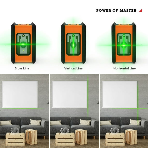 High Precision Green Tool 2 Lines for Ceramic Tiles (Orange)