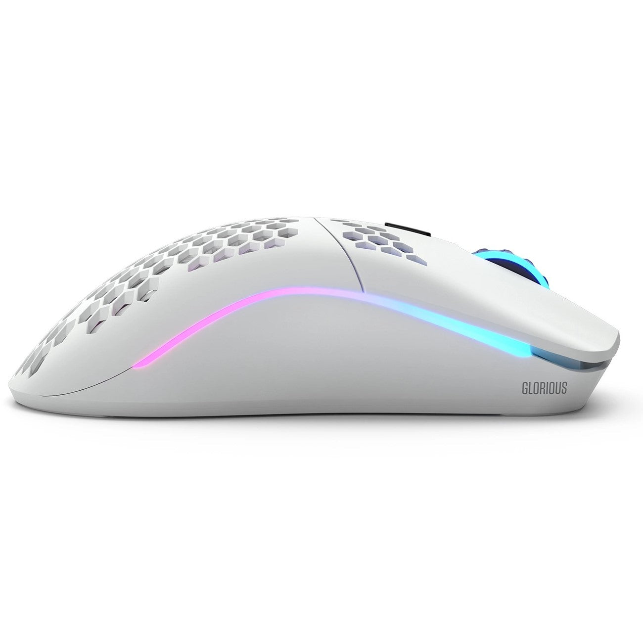 Glorious Model O Wireless RGB Gaming Mouse – Matte White