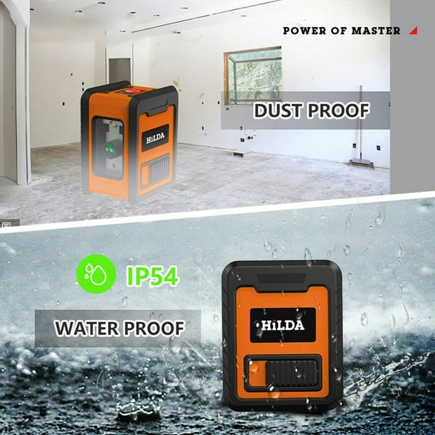 High Precision Green Tool 2 Lines for Ceramic Tiles (Orange)
