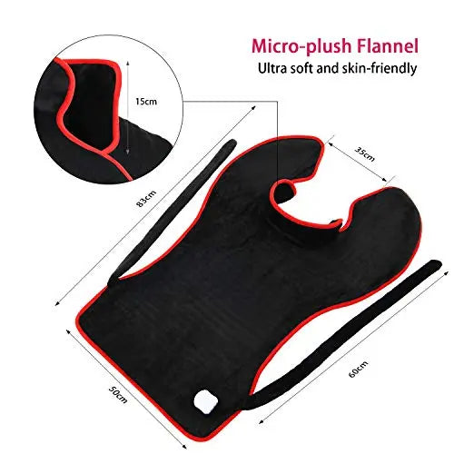 Heating Pad Misiki Electric for Back Pain (33 33 x 23 Inch, Black