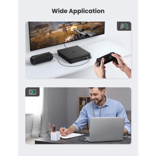 Ugreen USB to Audio Jack USB External Sound Card 3.5mm Audio Adapter