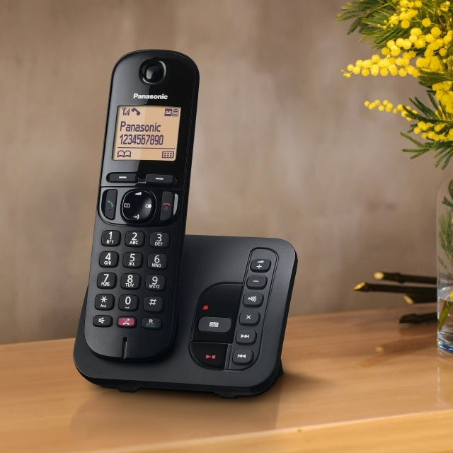 Panasonic KX-TGC220EB DECT Cordless Phone with Answering Machine
