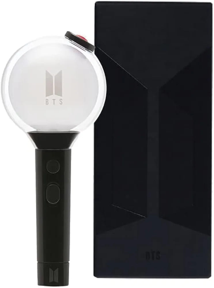 BTS Official Lightstick Map of The Soul Special Edition + BTS Transparant Photocard