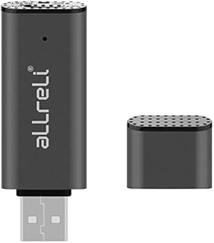 aLLreLi CP00341 Digital Voice Recorder [2 in 1] 8GB Mini USB Flash Drive with Cord for Meeting Conference Interview